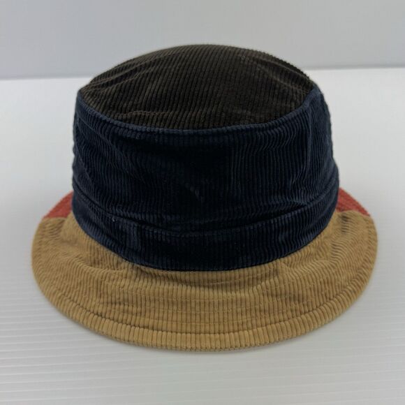 Polo Ralph Lauren Colorblock Corduroy Bucket Hat S/M Green Navy Tan Orange main image 4